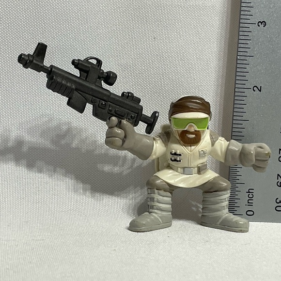 STAR WARS HOTH REBEL SOLDIER 2006 HASBRO GALACTIC HEROES FIGURE GREAT CONDITION - Picture 2 of 4